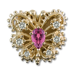 ra7774 Pink Tourmaline Bracelet Slide 